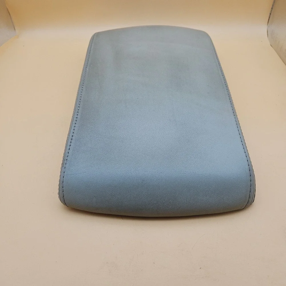 2004-2010 Infiniti QX56 Front Center Console Beige Leather Armrest Lid Cover OEM